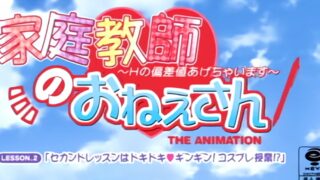 [里番动画]家庭教師のおねえさん THE ANIMATION ～Hの偏差値あげちゃいます～ 上+下 [315M 百度云盘]